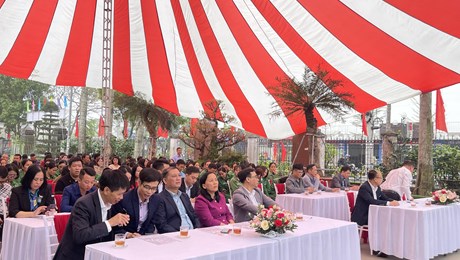 LỄ PHÁT ĐỘNG THI ĐUA MỪNG ĐẢNG, MỪNG XUÂN BÍNH NGỌ 2025